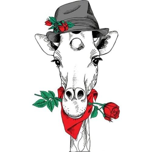 Cartoon Giraffe Pattern Stamp And Metal Die Scrapbooking Alphabet Stamp Embossing Craft Making Silicone Transparent Stamps