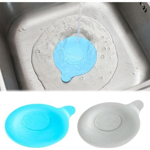 Bathroom Silicone Sink Drain Hair Catcher Bath Stopper Plug Strainer Filter Shower for Bathroom Kitchen Toliet