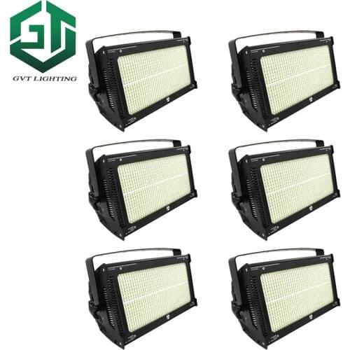 6pcs/lot LED high power 1000W dyeing strobe light white color strobe lights KTV bar dj disco effect strobe lighting