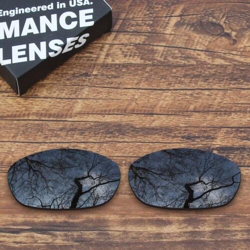 ToughAsNails Resist Seawater Corrosion Polarized Replacement Lenses for Oakley XS Fives Sunglasses Black