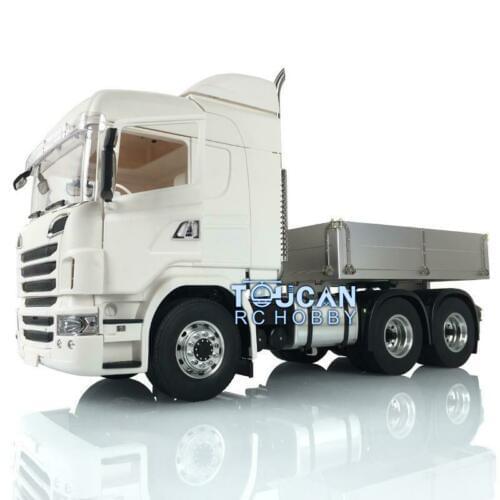 1/14 LESU Metal 6*6 Chassis Car Hopper Tractor Trcuk RC Hercules R730 Sca Cab THZH0665