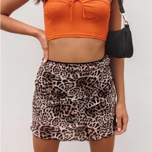 Retro Skirt for Women Mid Waist A-Line Skirts Sexy Mini Short Skirts Streetwear Summer Beach Skirts