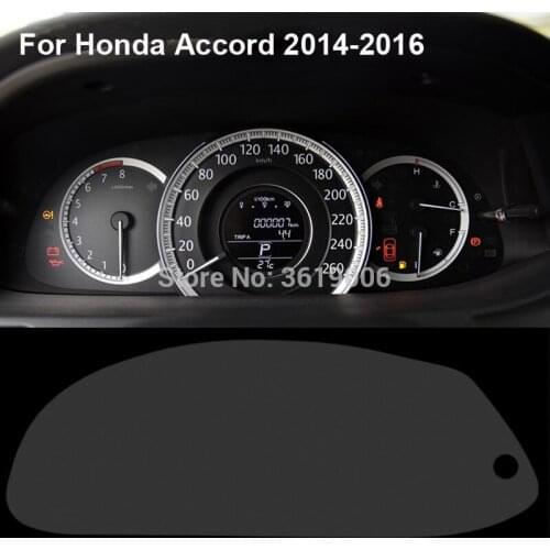 TOMMIA For Honda Accord 14-16 Screen Protector HD 4H Dashboard Protection Film Anti-scratches Car Sticker