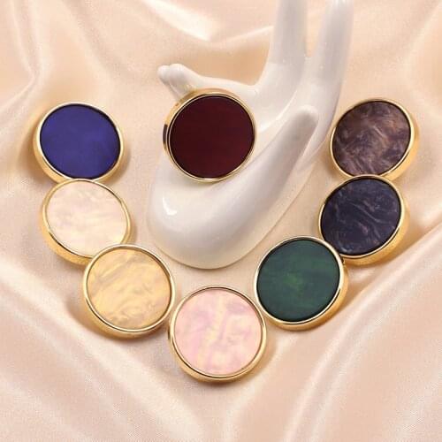 10pcs/lot Resin Shank Buttons for Needlework Sewing Button for Clothing Diy Accessories Decorative Craft for Supplies