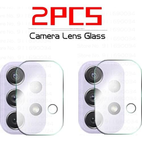 2PCS For Glass Samsung Galaxy A72 A52 5G Tempered Glass A32 M31S M30S A21S M02S M31 A31 A41 A71 A51 HD Phone Screen Protector