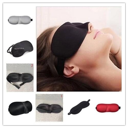 3D Sleep Mask Natural Sleeping Eye Mask Eyeshade Cover Shade Eye Patch Women Men Soft Portable Blindfold Travel Eyepatch
