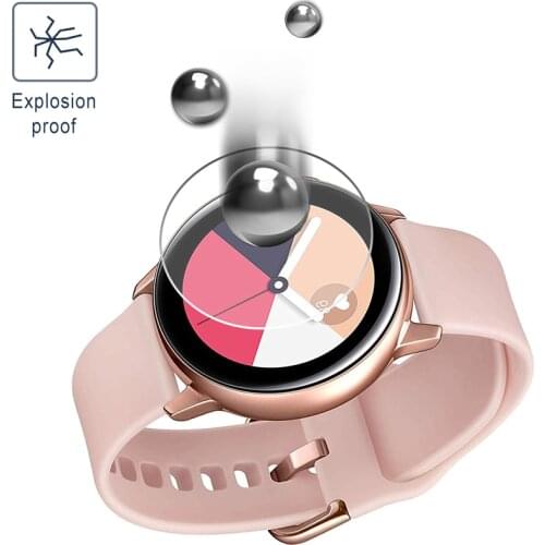 4PCS Tempered Glass for Samsung Galaxy Watch 42 46mm Screen Protector for Samsung Watch 42mm 46mm Protective Glass Film