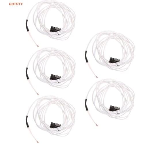 5pcs HT-NTC 100K Thermistor Temperature Sensor Waterproof Probe Cable for Ender3/CR-10/CR-10Sr Safe and Durable