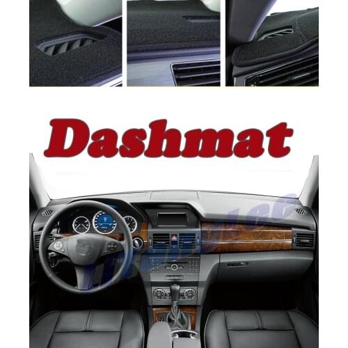 Car DashMat Cover Sun Protection Carpet Anti Slide Pad For Mercedes Benz GLK MB X204 2008~2015 Insulated Dash Mat