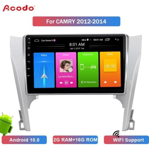 ACODO 2+16G Android 10.0 Car Radio Multimedia Player For Toyota PREVIA 2006-2012 Navigation GPS 2 din