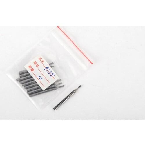 10PCS Dental Lab Tungsten Steel Tooth Drill Carbide Burs Use With Pindex multi-size