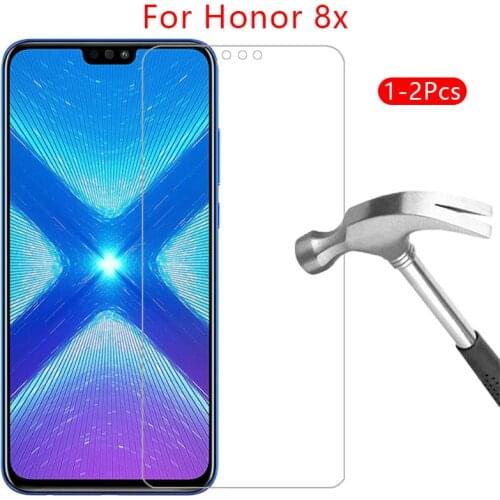 Case on honor 8x cover tempered glass screen protector for huawei honer 8 x x8 honor8x 6.5 protective phone coque accessories