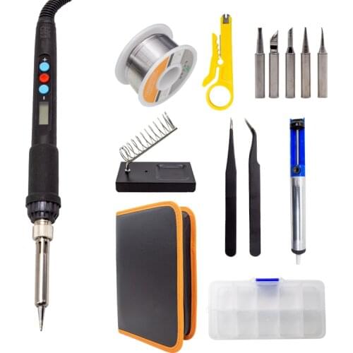 Biaowang electric soldering iron thermostat household set adjustable temperature welding pen soldering gun repair welding tool e