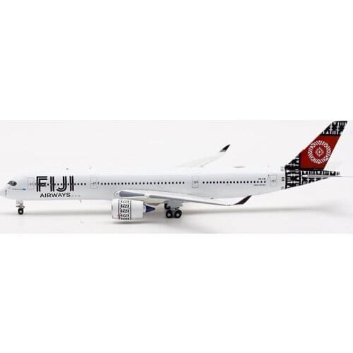 Diecast 1:400 Scale Air FIJI 350 Airplane A350-900 Model Toy with Base Landing Gear Alloy Aircraft Plane Collection Display Toys