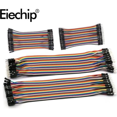 40Pin female to female Breadboard jumper wire,Dupont Cable Male to Male and Male to Female for arduino DIY