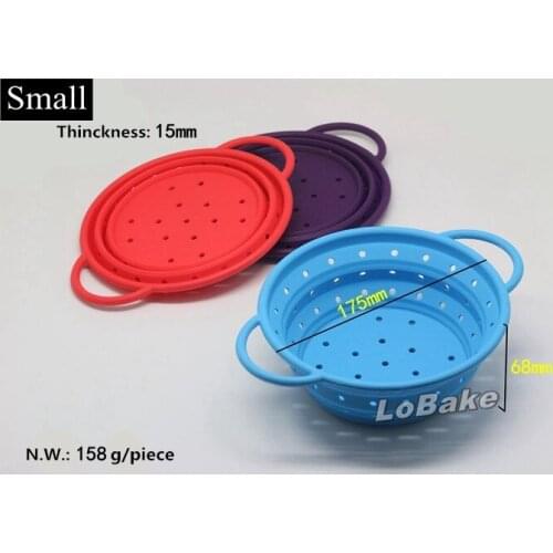 Small Size folding applicable washing draining basket bucket bowl fruit vegetable tools easily folded taking kitchen accessories