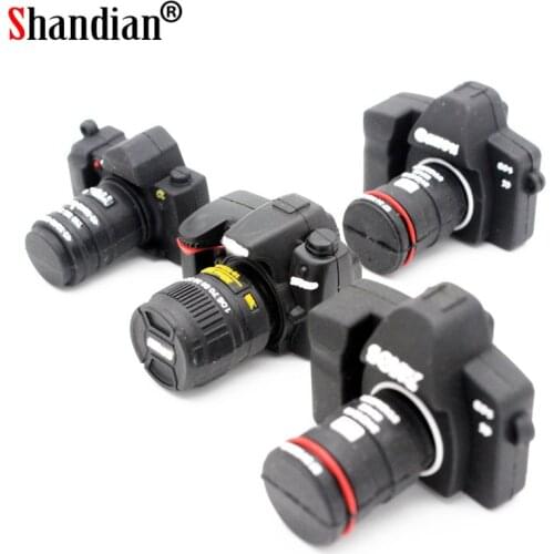 SHANDIAN Wholesale USB stick usb 2.0 Pocket mini camera USB flash drive pen drive 4GB 8GB 16GB 32GB 64GB memory Stick Pendrive