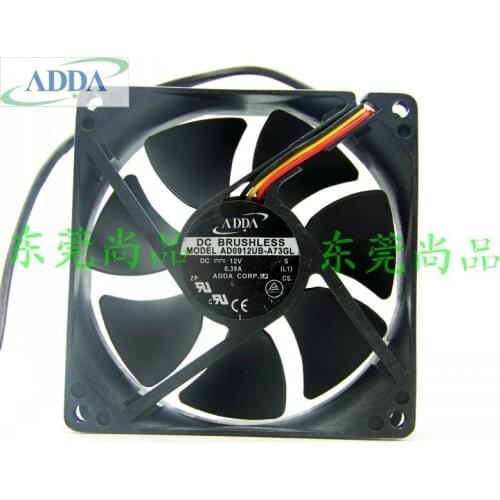 FOR ADDA new original instrument cooling fan AD0912UB-A73GL Server 9225 12V fan