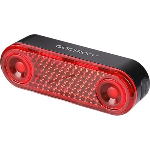 GACIRON Bike Taillight LED Bicycle Rear Cargo Rack Light Smart Brake Warning Taillight For MTB Road Bike Folding Bike