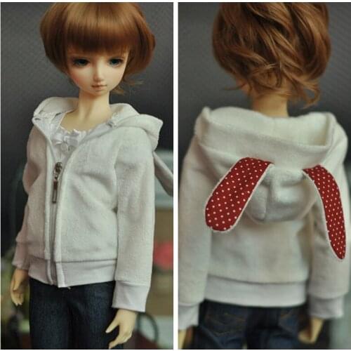1/6 1/4 1/3 BJD clothes Hooded Zipper sweater coat for BJD/SD YOSD MSD SD13 SSDF ID72 HID strong Uncle doll accessories C0080