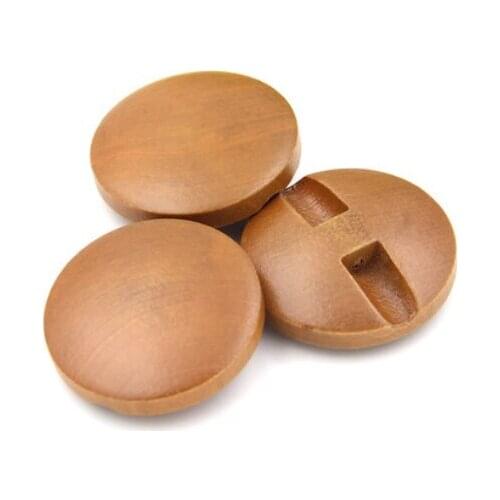 15-34mm button Coat button khaki wood button wood button