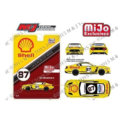 A W 1:64 2017 FORD MUSTANG GT 87 7439 Metal Diecast Alloy toy cars Model Vehicles For Children Boys gift hot