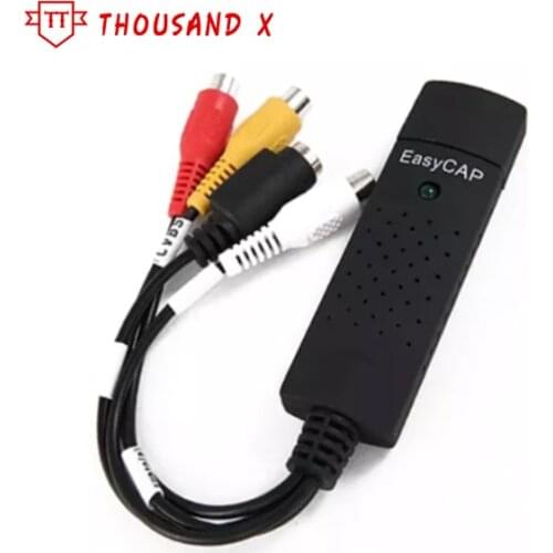 Easycap USB 2.0 Audio Video VHS to DVD Converter Capture Card Adapter for windows MAC