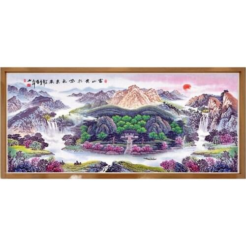 AB Diamond Painting DIY Home Decoration Wall Art Diamond Embroidery Cross Stitch Kits Mosaic Full Drill Landscape Fall