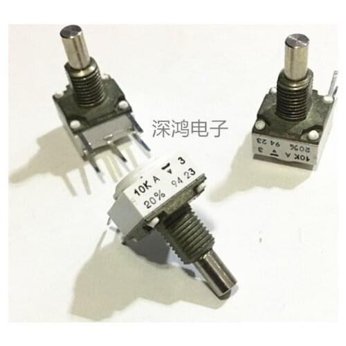 Israel potentiometer P11 SFERNICE single potentiometer 10KA L 20% 5 feet ceramic potentiometer switch Circular shaft
