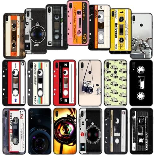 Cassette Tape Volume Camera Soft Cover Case for Xiaomi Note 11 11I Ultra 10 Lite 10T Poco M3 F3 F2 X3 NFC Pro