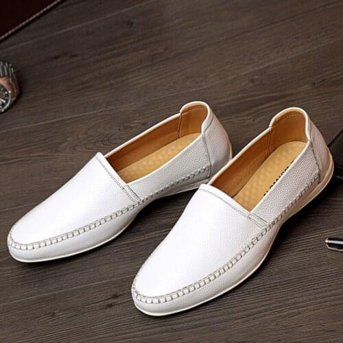 Mens Causal Shoes Casual Shoes Men Spring For Sneaker Man Shoe Fashion Summer Sport Black White Leather Sneakers Sapatos