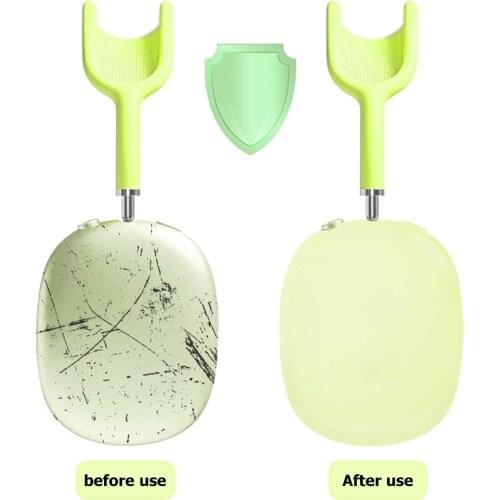 Lightweight Earphone Part Sleeves Easily Carrying Soft Silicone Protective for Apple AirPods Max Headphones Accessories