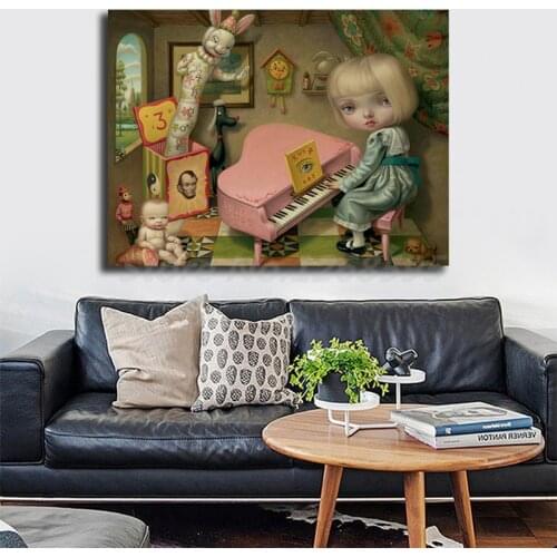 Mark Ryden Childish Strange Dark World Wall Art Canvas Posters Prints Painting Wall Pictures For Office Living Room Home Decor