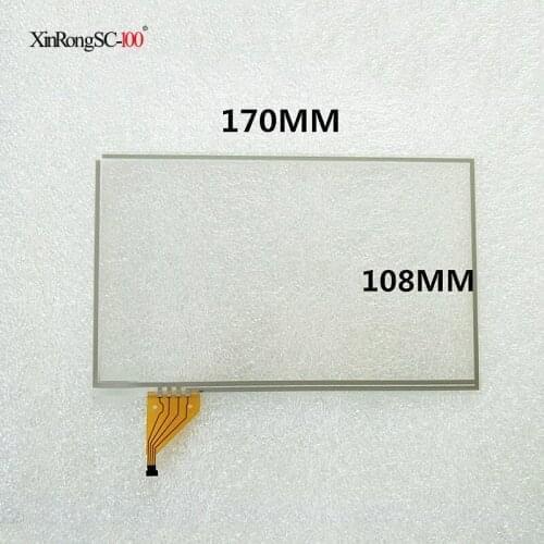 LTA070B050F Series Original 7.3 inch Touch Screen Glass Panel Digitizer Navigation for Lexus IS GS RX