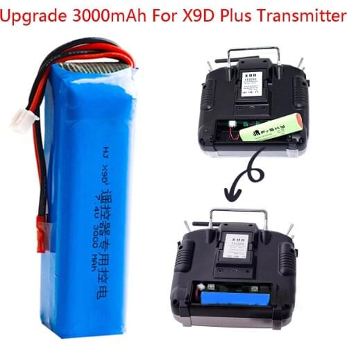 7.4V 3000mAh rechargeable Lipo Battery for Frsky Taranis X9D Plus Transmitter Toy Accessories 7.4V upgrade high capacity battery
