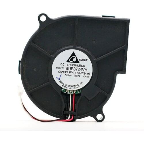 Delta Electronics BUB0724VH CN31 Server Cooling Fan DC 24V 0.37A 75x75x30mm 3-wire
