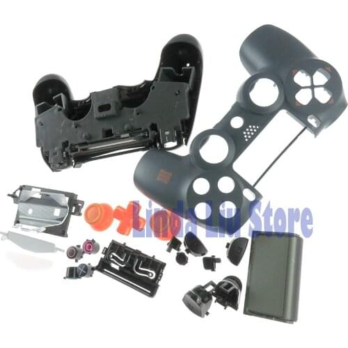 Replacement Full Housing Shell Case Buttons Mod Kit For Playstation 4 Slim PS4 Pro jds020 2.0 jds040 4.0 Controller