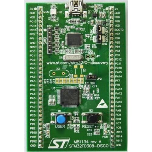 STM32F0308-DISCO ST STM32F030 STM32F03VALUE LINE Original genuine ARM Discovery kit with STM32F0308 MCU Development Board