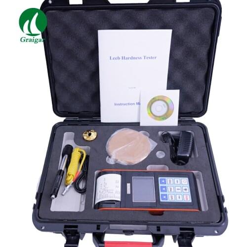 KH530 Dual-Display Hardness Tester Built-in Printer Ture Color Display Leeb Hardness Gauge