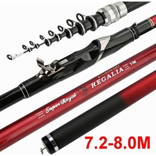 REGALIA Geegan Rock Fishing Rod Fast Action Superlight Superhard Carbon Fiber 3.6m 4.5m 5.4m 6.3m 7.2m 8.0m 8.1m 2 Type Series