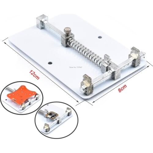 Universal Repair Holder Work Station for Mobile Phone PCB Holder Platform Fixed Support Clamp Steel PCB Board Soldering Holder