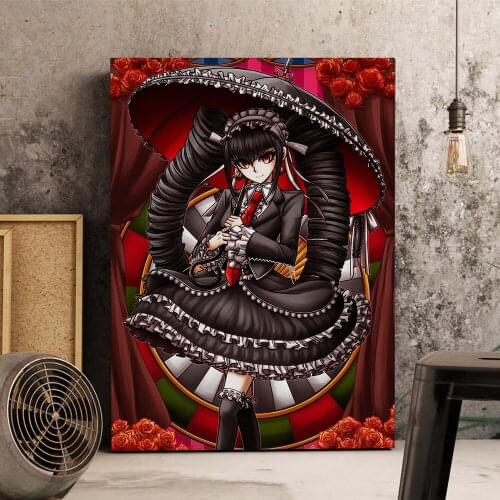 Japanese anime Danganronpa surrounding wall hanging scroll painting poster wallpaper picture HD print for home bedroom children