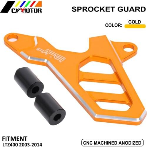 Motorcycle CNC Aluminum Front Gear Sprocket Guard Cover Protect For Suzuki LTZ400 LTZ 400 2003 2004 2005 2006 2007-2013 2014