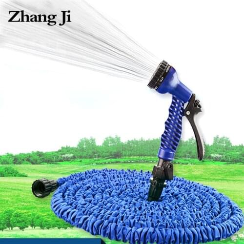 Zhangji Garden irrigate spray gun Flexible Hose for Outdoor Lawn Car windows Garden Expanding Hose Water Hose 25ft magic hose