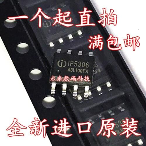 100% New&original In stock IP5306 SOP-8 2.1A/2.4A(10pcs/lot)