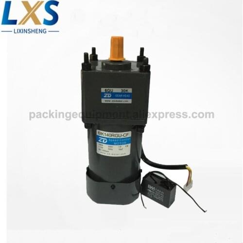 220V 140W ZD AC Speed Motor 6IK140RGU-CF-6GU30K For Conveyor Belt/Belt Line