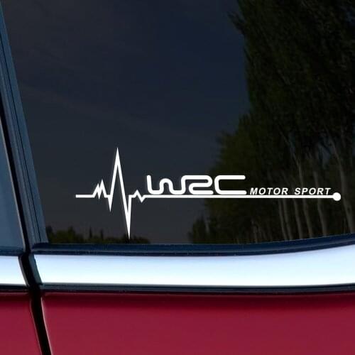 2PCS Car WRC Stickers Side Window For Audi A3 A4 B8 B6 B7 Opel Astra Ford Focus 2 3 1 BMW E46 E90 E60 E39 F30 Toyota Peugeot 206