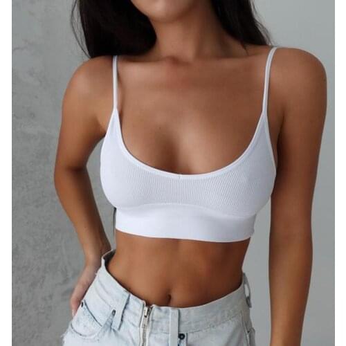 Sexy Cotton seamless Bra U Backless Ultra thin Triangle brassiere Wireless Soft Cup Bralette Vest Summer Underwear
