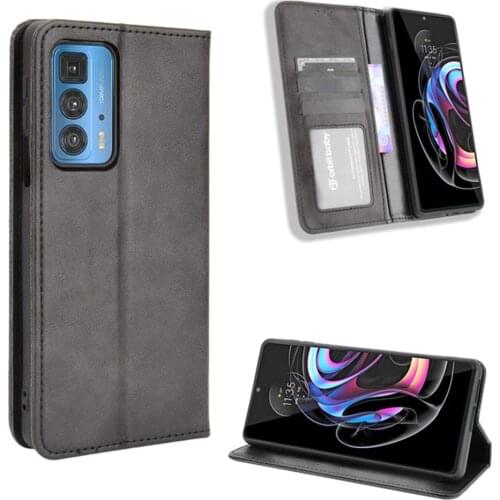 For Moto Edge 20 Case Luxury Flip PU Leather Wallet Magnetic Adsorption Case For Motorola Edge 20 Pro Lite Edge20 Phone Bags