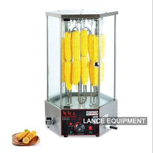 Electric rotary corn roaster machine for sale